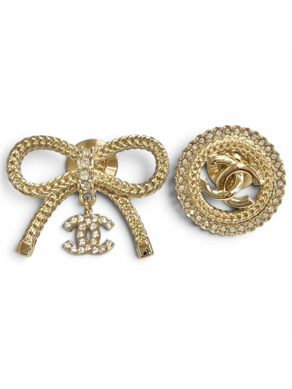 Chanel Cc Logo Brooch Metal #371375C86B